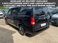 USED 2021 21 MERCEDES-BENZ VITO CREW CAB 5 SEATER VAN 114 2.0 CDI AUTO G-Tronic RWD L2 EURO 6 (LWB) (136bhp) 6 MNTH WARRANTY, FULL MOT, JUST BEEN SERVICED @ 75k MILES