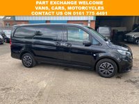 USED 2021 21 MERCEDES-BENZ VITO CREW CAB 5 SEATER VAN 114 2.0 CDI AUTO G-Tronic RWD L2 EURO 6 (LWB) (136bhp) 6 MNTH WARRANTY, FULL MOT, JUST BEEN SERVICED @ 75k MILES