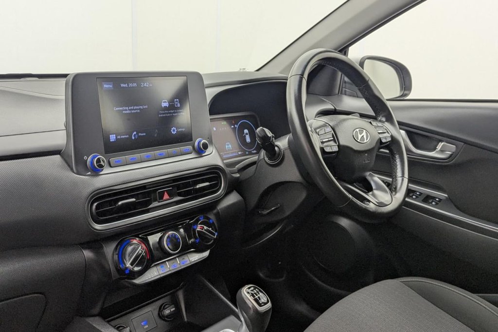 USED 2022 22 HYUNDAI KONA 1.0 T-GDi MHEV SE Connect SUV 5dr Petrol Hybrid Manual Euro 6 (s/s) (120 ps) Rear Camera, Cruise, Air Con