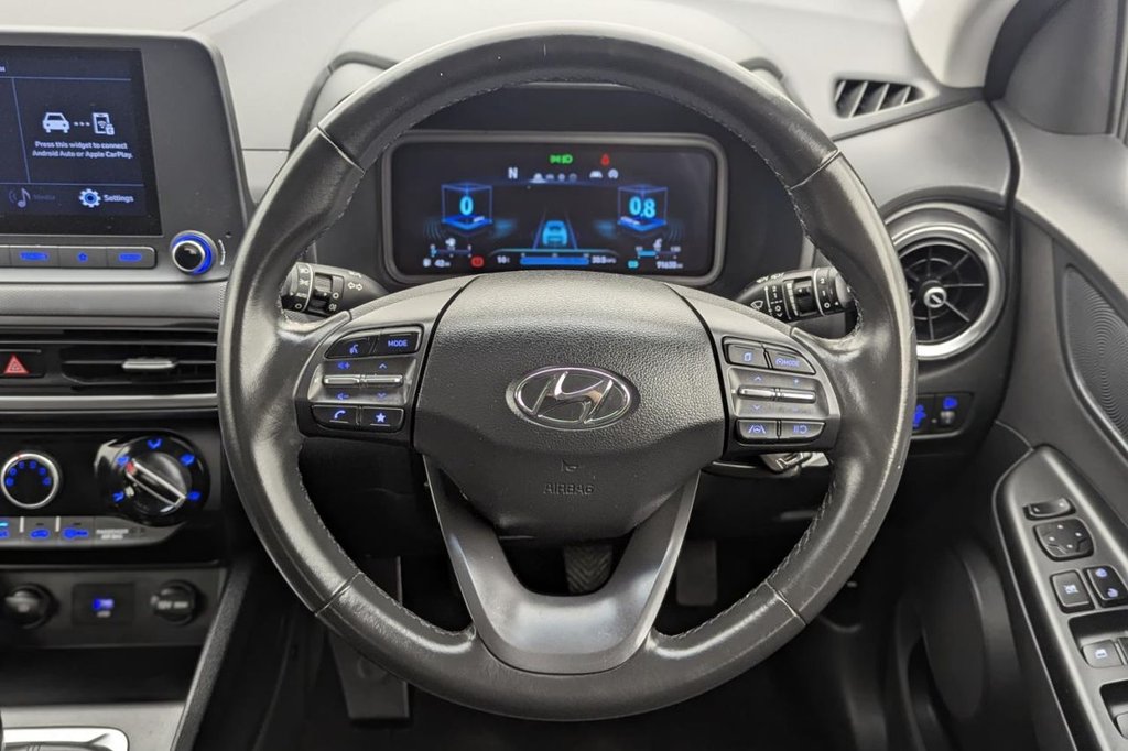 USED 2022 22 HYUNDAI KONA 1.0 T-GDi MHEV SE Connect SUV 5dr Petrol Hybrid Manual Euro 6 (s/s) (120 ps) Rear Camera, Cruise, Air Con
