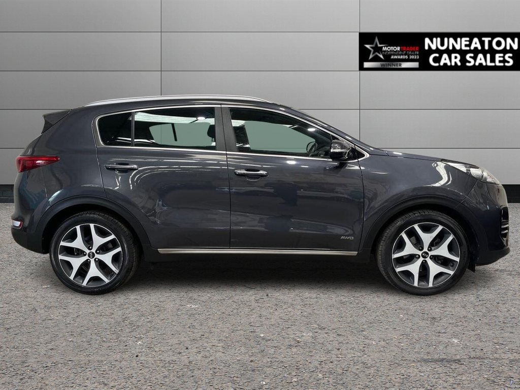 USED 2018 18 KIA SPORTAGE 1.6 T-GDi GT-Line SUV 5dr Petrol DCT AWD Euro 6 (174 bhp) 