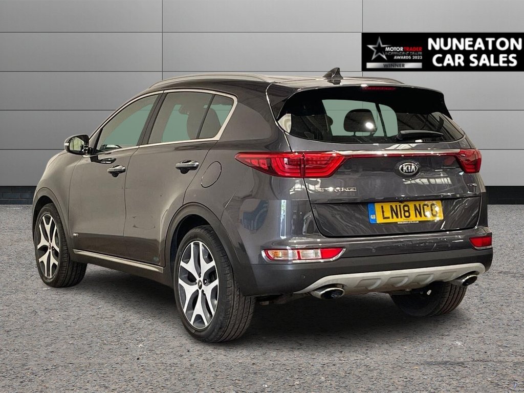 USED 2018 18 KIA SPORTAGE 1.6 T-GDi GT-Line SUV 5dr Petrol DCT AWD Euro 6 (174 bhp) 