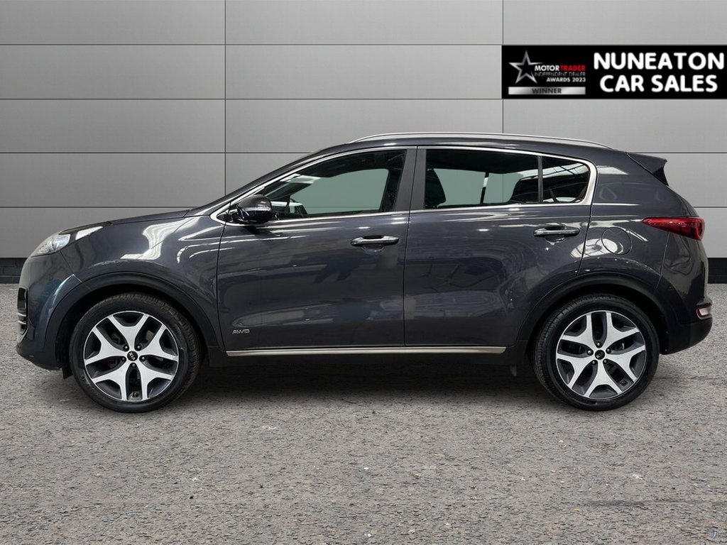 USED 2018 18 KIA SPORTAGE 1.6 T-GDi GT-Line SUV 5dr Petrol DCT AWD Euro 6 (174 bhp) 