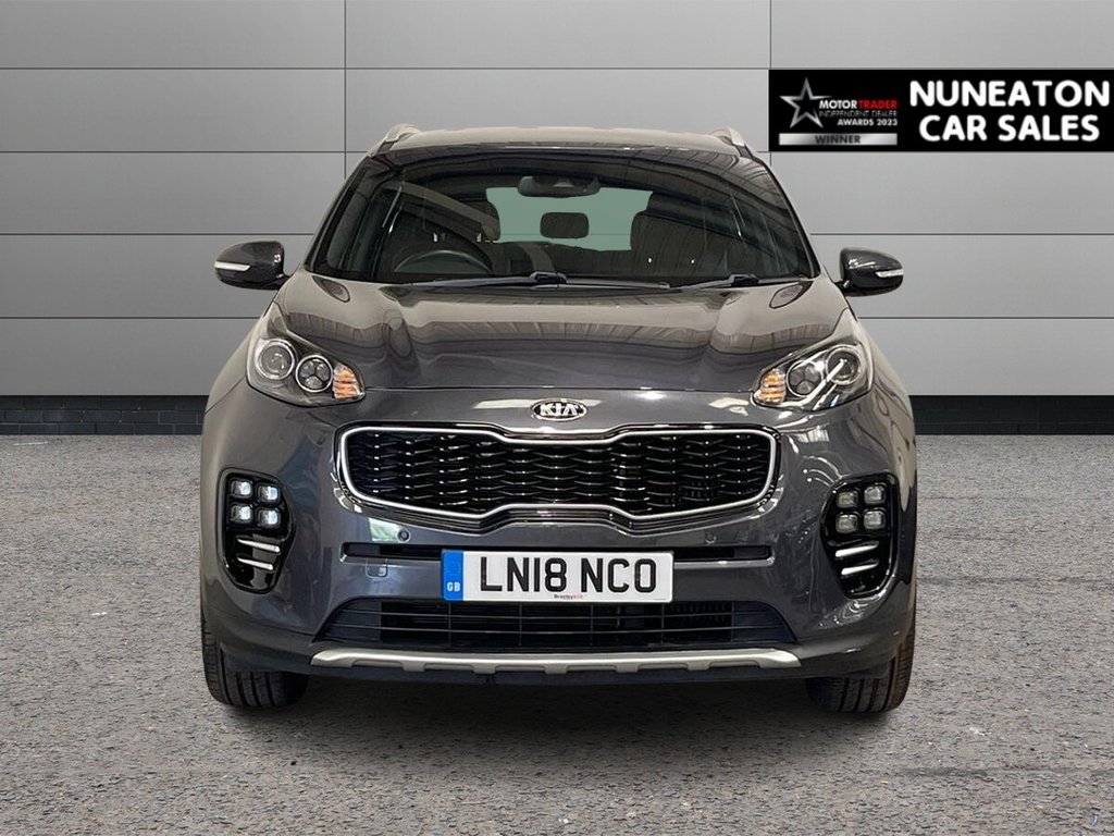USED 2018 18 KIA SPORTAGE 1.6 T-GDi GT-Line SUV 5dr Petrol DCT AWD Euro 6 (174 bhp) 