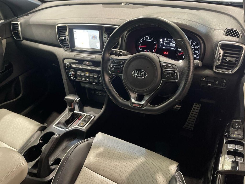 USED 2018 18 KIA SPORTAGE 1.6 T-GDi GT-Line SUV 5dr Petrol DCT AWD Euro 6 (174 bhp) 