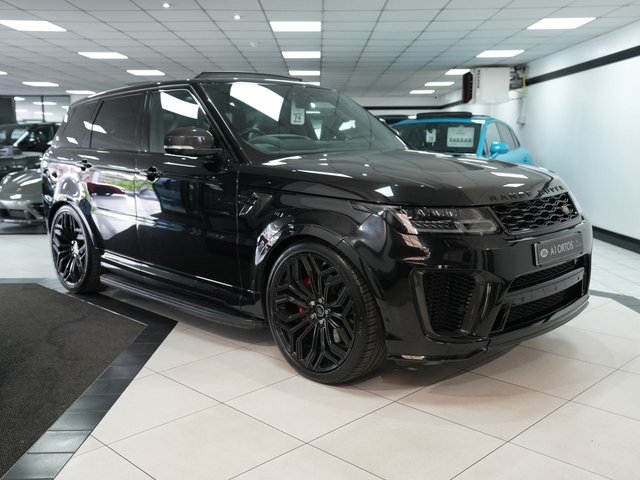 View our Land Rover Range Rover Sport 5.0 P575 V8 SVR Carbon Edition SUV 5dr Petrol Auto 4WD Euro 6 (s/s) (575 ps)
