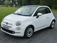USED 2016 65 FIAT 500 1.2 Lounge Hatchback 3dr Petrol Manual Euro 6 (s/s) (69 bhp) 
