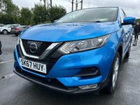 USED 2017 67 NISSAN QASHQAI 1.5 Turbo Diesel (DCI), Acenta Edition, 5 Door SUV, Manual, Euro 6. WE CAN FINANCE ANYONE