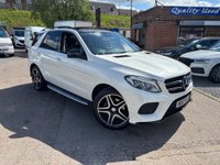 USED 2017 17 MERCEDES-BENZ GLE 2.1 GLE250d AMG Line (Premium Plus) G-Tronic 4MATIC Euro 6 (s/s) 5dr FSH,Pan roof,Leather,camera