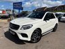 USED 2017 17 MERCEDES-BENZ GLE 2.1 GLE250d AMG Line (Premium Plus) G-Tronic 4MATIC Euro 6 (s/s) 5dr FSH,Pan roof,Leather,camera