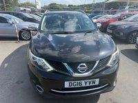 USED 2016 16 NISSAN QASHQAI 1.6 Petrol (DIG-T), Tekna Edition, 5 Door, SUV, Manual, 2WD, Euro 6. FULL 12 MONTH MOT WITH EVERY CAR