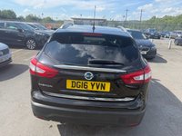USED 2016 16 NISSAN QASHQAI 1.6 Petrol (DIG-T), Tekna Edition, 5 Door, SUV, Manual, 2WD, Euro 6. FULL 12 MONTH MOT WITH EVERY CAR