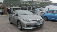 USED 2017 17 TOYOTA AURIS 1.8 VVT-h Excel Hatchback 5dr Petrol Hybrid CVT Euro 6 (s/s) (Safety Sense) (136 ps) BLUETOOTH, SAT NAV, PARKING CAMERA