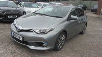 USED 2017 17 TOYOTA AURIS 1.8 VVT-h Excel Hatchback 5dr Petrol Hybrid CVT Euro 6 (s/s) (Safety Sense) (136 ps) BLUETOOTH, SAT NAV, PARKING CAMERA