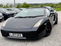 USED 2007 56 LAMBORGHINI GALLARDO 5.0 V10 Spyder 2dr Petrol EGear 4WD Euro 4 (520 ps) 