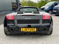 USED 2007 56 LAMBORGHINI GALLARDO 5.0 V10 Spyder 2dr Petrol EGear 4WD Euro 4 (520 ps) 