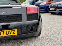 USED 2007 56 LAMBORGHINI GALLARDO 5.0 V10 Spyder 2dr Petrol EGear 4WD Euro 4 (520 ps) 