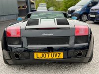USED 2007 56 LAMBORGHINI GALLARDO 5.0 V10 Spyder 2dr Petrol EGear 4WD Euro 4 (520 ps) 