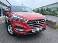 USED 2017 67 HYUNDAI TUCSON 1.7 CRDi Blue Drive S SUV 5dr Diesel Manual Euro 6 (s/s) (116 ps) 