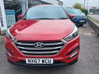 USED 2017 67 HYUNDAI TUCSON 1.7 CRDi Blue Drive S SUV 5dr Diesel Manual Euro 6 (s/s) (116 ps) 