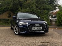 USED 2023 73 AUDI A3 1.0 TFSI 30 S line Sportback 5dr Petrol Manual Euro 6 (s/s) (110 ps) 
