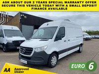 USED 2021 21 MERCEDES-BENZ SPRINTER 2.1 314 CDI PREMIUM L2 H2 MWB 140BHP. FACELIFT. FWD. AC. CAMERA. SENSORS. 74K MLS. FINANCE. PX. 314 CDI PREMIUM. AIRCON. SENSORS. CAMERA. PX.