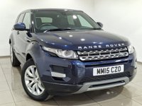 USED 2015 15 LAND ROVER RANGE ROVER EVOQUE 2.2 SD4 Pure Tech Loire Blue SUV 5dr Diesel Auto 4WD Euro 5 (s/s) (190 ps) 