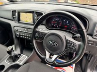 USED 2016 66 KIA SPORTAGE 1.6 GDi 2 SUV 5dr Petrol Manual Euro 6 (s/s) (130 bhp) GREAT VALUE, SAT NAV, REAR CAMERA, BLUETOOTH, RECENT TIMING CHAIN