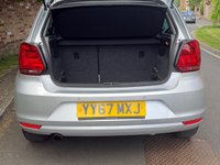 USED 2017 67 VOLKSWAGEN POLO 1.2 TSI Match Edition Hatchback 5dr Petrol DSG Euro 6 (s/s) (90 ps) 