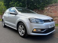 USED 2017 67 VOLKSWAGEN POLO 1.2 TSI Match Edition Hatchback 5dr Petrol DSG Euro 6 (s/s) (90 ps) 