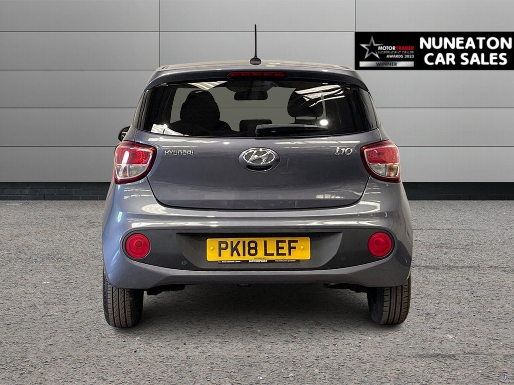 USED 2018 18 HYUNDAI I10 1.0 GO! SE Hatchback 5dr Petrol Manual Euro 6 (66 ps) one owner from new