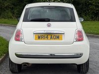 USED 2014 14 FIAT 500 1.2 Lounge Hatchback 3dr Petrol Manual Euro 6 (s/s) (69 bhp) 