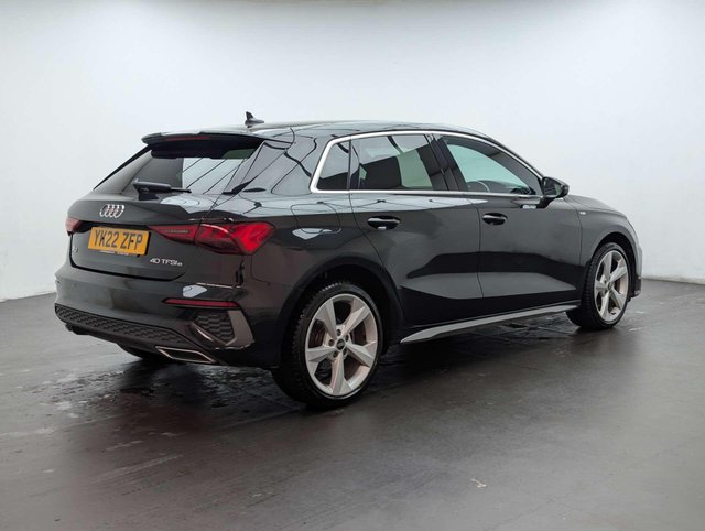 USED 2022 22 AUDI A3 1.4 A3 Sportback 40 TFSI S Line E Semi-Auto 5dr CLICK+COLLECT / HOME DELIVERY