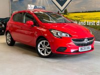 USED 2019 VAUXHALL CORSA 1.4i ecoTEC Sport Hatchback 5 door Petrol Manual Euro 6 in Red BLUETOOTH+2 KEYS+