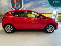 USED 2019 VAUXHALL CORSA 1.4i ecoTEC Sport Hatchback 5 door Petrol Manual Euro 6 in Red BLUETOOTH+2 KEYS+