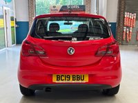 USED 2019 VAUXHALL CORSA 1.4i ecoTEC Sport Hatchback 5 door Petrol Manual Euro 6 in Red BLUETOOTH+2 KEYS+