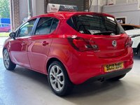 USED 2019 VAUXHALL CORSA 1.4i ecoTEC Sport Hatchback 5 door Petrol Manual Euro 6 in Red BLUETOOTH+2 KEYS+
