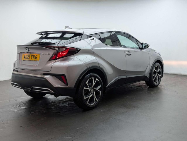 USED 2021 21 TOYOTA C-HR 2.0 C-HR Design HEV CVT 5dr CLICK+COLLECT / HOME DELIVERY