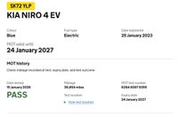USED 2023 72 KIA NIRO 64.8kWh 4 SUV 5dr Electric Auto (201 bhp) Full Service History  |  1 Owner from Brand New  |  Set of 2 Keys