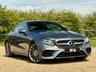 USED 2018 18 MERCEDES-BENZ E-CLASS 3.0 E400 V6 AMG Line (Premium Plus) Coupe 2dr Petrol G-Tronic+ 4MATIC Euro 6 (s/s) (333 ps) 