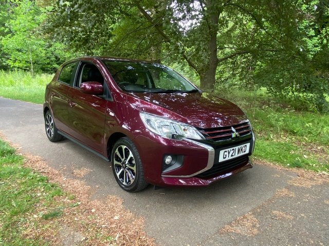 View our Mitsubishi Mirage 1.2 Design Pro Hatchback 5dr Petrol CVT Euro 6 (s/s) (71 ps)