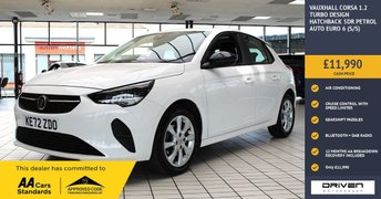 2023 VAUXHALL CORSA 1.2 Turbo Design Hatchback 5dr Petrol Auto Euro 6 (s/s) (100 ps) &pound;11990.00