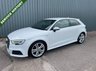 USED 2017 17 AUDI A3 1.4 TFSI CoD S line Hatchback 3dr Petrol Manual Euro 6 (s/s) (150 ps) SAT NAV/LOW MILEAGE