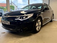 USED 2016 66 KIA OPTIMA 2.0h GDi 9.8kWh Saloon 4dr Petrol Plug-in Hybrid Auto Euro 6 (202 bhp) 