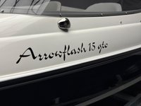 USED 2024 ZZ UNKNOWN 500 2024 Fletcher Arrowflash 15 GTO with a Mercury 60HP Engine BRAND NEW BOAT NOT USED