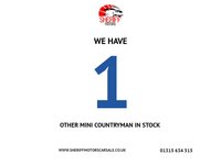 USED 2017 67 MINI COUNTRYMAN 1.5 Cooper SUV 5dr Petrol Manual Euro 6 (s/s) (136 ps) Buy with Complete Confidence from Sheriff Motors, All our vehicles are extensively road tested and thoroughly inspected prior to sale. Each vehicle comes with a new 1 year mot and we rectify all advisories and failures at no additional cost to our customers, plus a full oil and filter service. For added peace of mind, every car includes a 6 month complimentary RAC Warranty, 12 months Rac Breakdown Cover giving you complete confidence when you buy from Sheriff Motors.