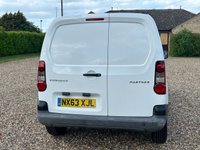 USED 2013 63 PEUGEOT PARTNER 1.6 HDi 850 S Panel Van 4dr Diesel Manual L1 (138 g/km, 90 bhp) 170340 miles