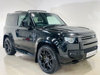 USED 2023 23 LAND ROVER DEFENDER 3.0 D250 MHEV X-Dynamic SE SUV 3dr Diesel Auto 4WD Euro 6 (s/s) (250 ps) Santorini Black | Black Interior | Glass Panoramic Roof | Black Pack | 22in Wheels | Ultra Low Mileage