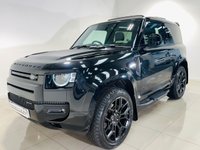 USED 2023 23 LAND ROVER DEFENDER 3.0 D250 MHEV X-Dynamic SE SUV 3dr Diesel Auto 4WD Euro 6 (s/s) (250 ps) Santorini Black | Black Interior | Glass Panoramic Roof | Black Pack | 22in Wheels | Ultra Low Mileage
