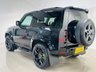 USED 2023 23 LAND ROVER DEFENDER 3.0 D250 MHEV X-Dynamic SE SUV 3dr Diesel Auto 4WD Euro 6 (s/s) (250 ps) Santorini Black | Black Interior | Glass Panoramic Roof | Black Pack | 22in Wheels | Ultra Low Mileage